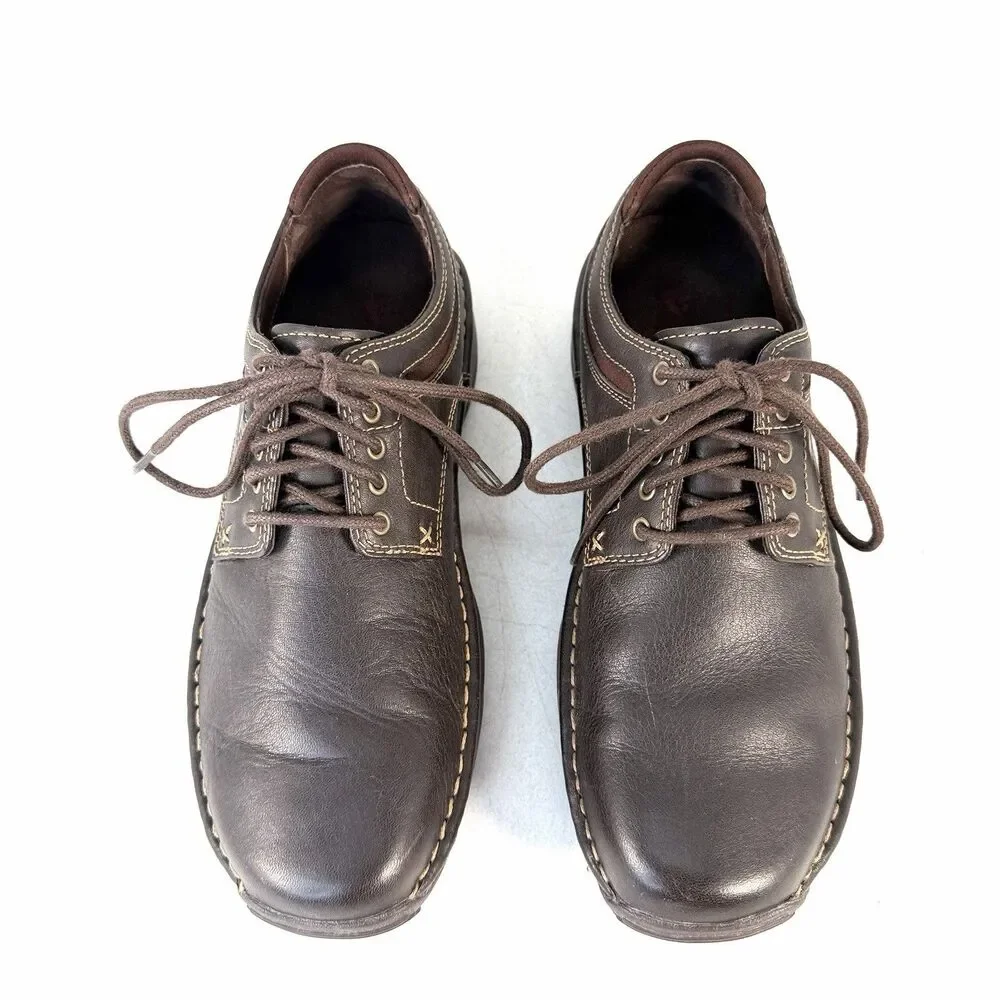 Red Wing Beacon 4114 Mens 8D Brown Leather Lace Up Oxford Shoes